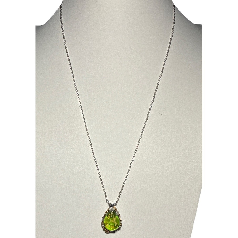 Michael Valitutti 925 Sterling Silver Hummingbird Necklace Pendant J-11D